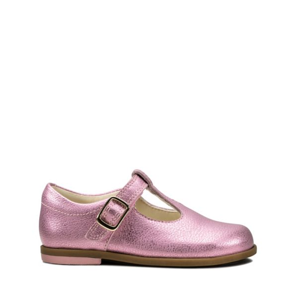 Clarks Girls Drew Shine Toddler Casual Shoes Pink | CA-5016984